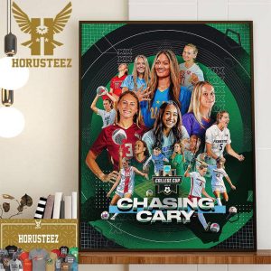 NCAA Womens Soccer College Cup Chasing Cary Home Decor Poster Canvas