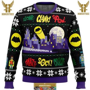 Nananana Christmas Batman Dc Comics Gifts For Family Christmas Holiday Ugly Sweater