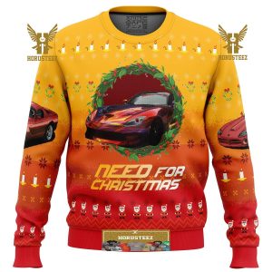 Need For Christmas Need For Speed Gifts For Family Christmas Holiday Ugly Sweater