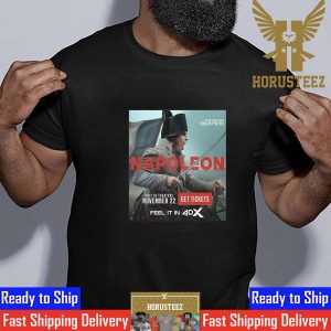 New 4DX Poster for Napoleon Of Ridley Scott Unisex T-Shirt