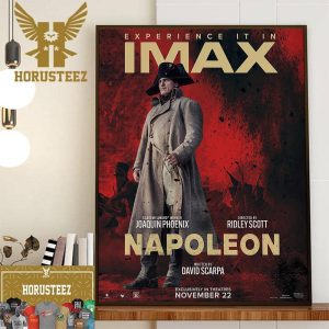 New IMAX Poster for Napoleon Of Ridley Scott Home Decor Poster Canvas