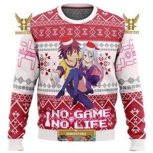 No Game No Life Alt Gifts For Family Christmas Holiday Ugly Sweater