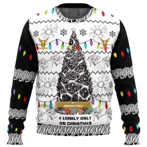Nobody Likes A Lonely Only Army Of One Junji Ito Gifts For Family Christmas Holiday Ugly Sweater