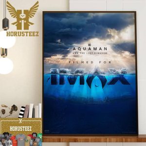 Official IMAX Poster Aquaman And The Lost Kingdom Home Decor Poster Canvas