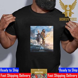 Official Poster Aquaman And The Lost Kingdom The Tide Is Turning Unisex T-Shirt