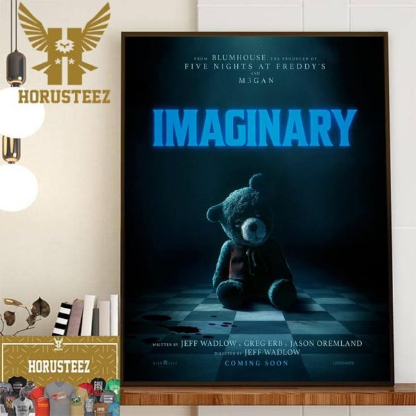 Official Poster For Imaginary 2024 Of Blumhouse Home Decor Poster Canvas