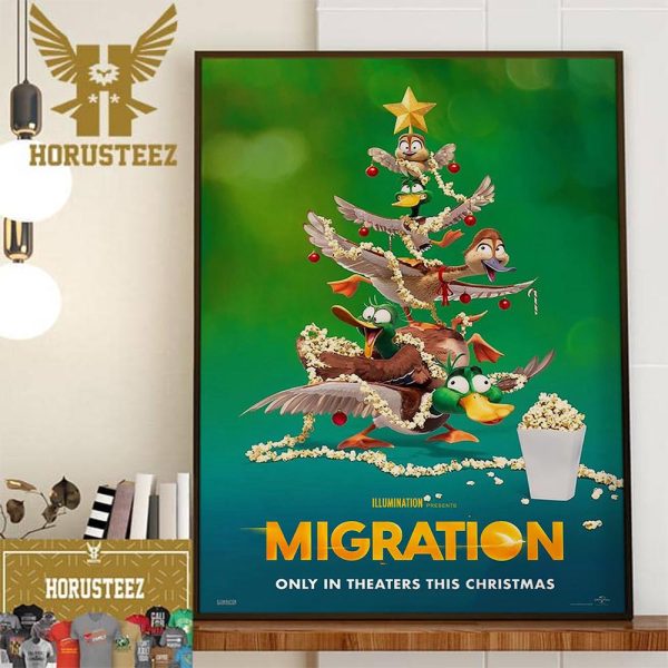 Official Poster For Migration of Illumination Home Decor Poster Canvas