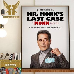 Official Poster For Mr Monks Last Case A Monk Movie Home Decor Poster Canvas