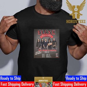 Official Poster Slash The River Is Rising Rest Of The World Tour 24 at Asia Unisex T-Shirt
