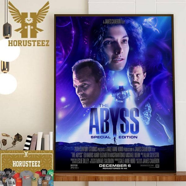 Official Poster The Abyss Special Edition Remastered In 4K Home Decor Poster Canvas