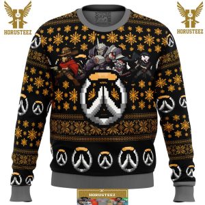 Overwatch Symbol Gifts For Family Christmas Holiday Ugly Sweater