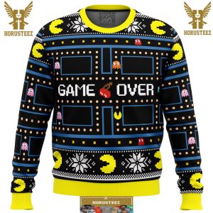 Pacman Gifts For Family Christmas Holiday Ugly Sweater
