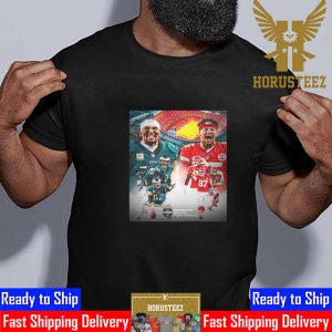 Philadelphia Eagles vs Kansas City Chiefs The Super Bowl LVII Revenge Game Matchups on Monday Night Football Unisex T-Shirt