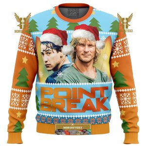 Point Break Gifts For Family Christmas Holiday Ugly Sweater