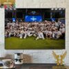 Corey Seager Has Now Won MVP In 2 World Series That Were Played In Arlington Home Decor Poster Canvas