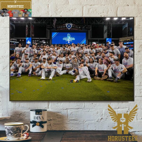 Presenting 2023 MLB World Series Champions Are The Texas Rangers Home Decor Poster Canvas