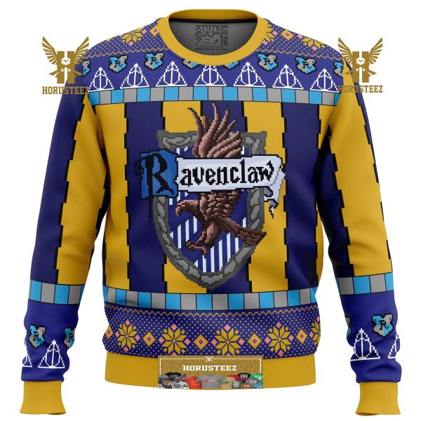Ravenclaw Harry Potter Gifts For Family Christmas Holiday Ugly Sweater