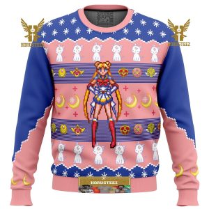 Sailor Moon Gifts For Family Christmas Holiday Ugly Sweater