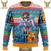 Sailor Moon Sitting On Moon Gifts For Family Christmas Holiday Ugly Sweater