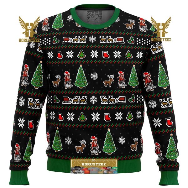 Samurai X Christmas Tree Gifts For Family Christmas Holiday Ugly Sweater