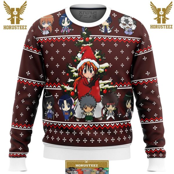 Samurai X Gifts For Family Christmas Holiday Ugly Sweater