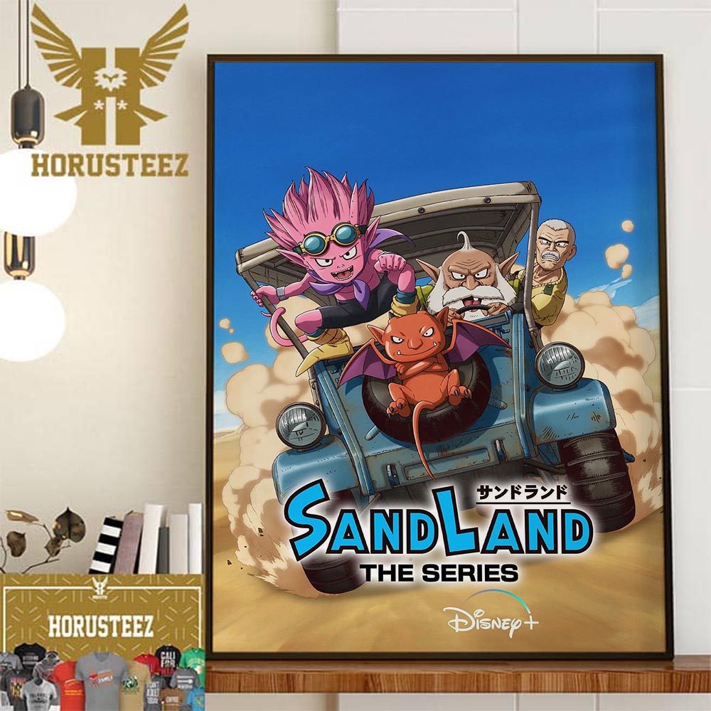 Sand Land The Series Spring 2024 On Disney Plus Home Decor Poster   Sand Land The Series Spring 2024 On Disney Plus Home Decor Poster Canvas 34920862 