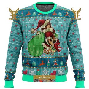 Santa Sora Kingdom Hearts Gifts For Family Christmas Holiday Ugly Sweater