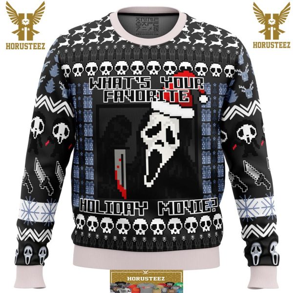 Scream Holiday Gifts For Family Christmas Holiday Ugly Sweater