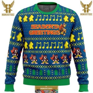 Seasons Greetings Banjo Kazooie Gifts For Family Christmas Holiday Ugly Sweater