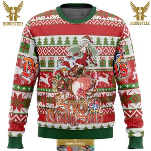 Seven Deadly Sins Alt Gifts For Family Christmas Holiday Ugly Sweater