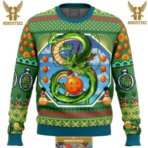 Shenron Dragon Ball Gifts For Family Christmas Holiday Ugly Sweater