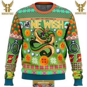 Shenron Dragon Ball Z Gifts For Family Christmas Holiday Ugly Sweater