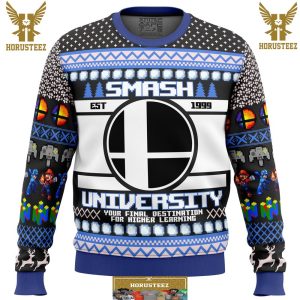 Smash University Gifts For Family Christmas Holiday Ugly Sweater