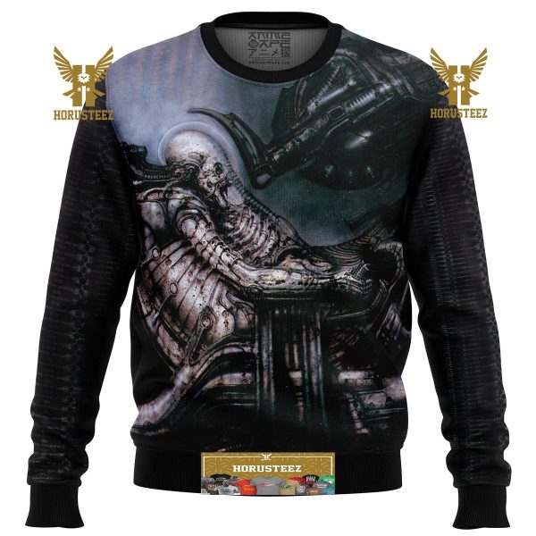 Space Jockey Gifts For Family Christmas Holiday Ugly Sweater