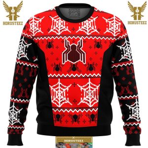 Spiderman Uniform Gifts For Family Christmas Holiday Ugly Sweater