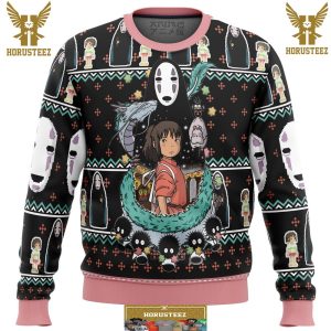 Spirited Away Avatar Gifts For Family Christmas Holiday Ugly Sweater