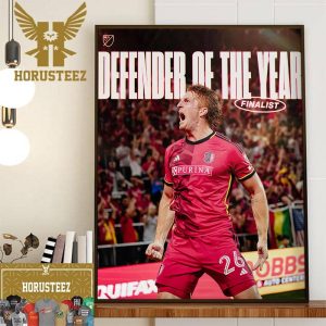 St Louis CITY SC Tim Parker MLS Defender Of The Year Finalist Home Decor Poster Canvas