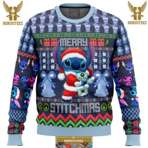 Stitch Lilo And Stitch Gifts For Family Christmas Holiday Ugly Sweater