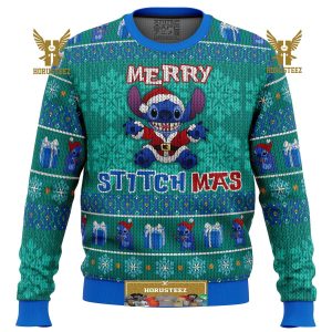 Stitch Merry Stitchmas Gifts For Family Christmas Holiday Ugly Sweater