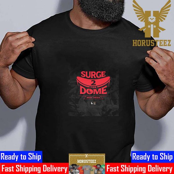 Surge 2 The Dome May 2024 Calgary Surge x Scotiabank Saddledome Unisex T-Shirt