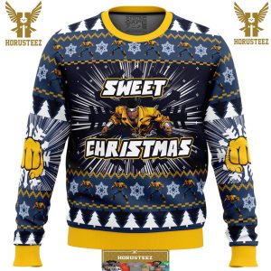 Sweet Christmas Luke Cage Marvel Gifts For Family Christmas Holiday Ugly Sweater