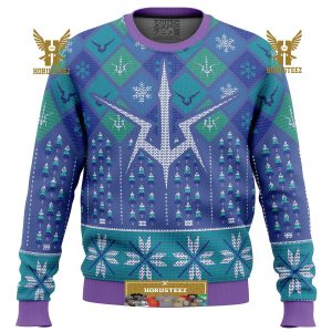 Symbol Lelouch Code Geass Gifts For Family Christmas Holiday Ugly Sweater