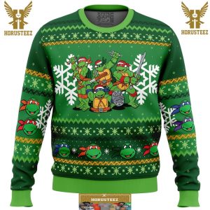 Teenage Mutant Ninja Turtles Christmas Gifts For Family Christmas Holiday Ugly Sweater