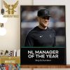The Baltimore Orioles Brandon Hyde Is The 2023 American League Manager Of The Year Award Winner Home Decor Poster Canvas
