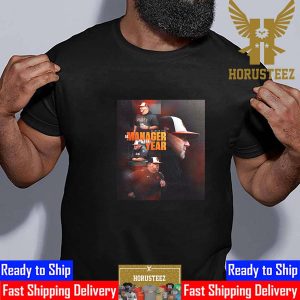 The Baltimore Orioles Brandon Hyde Is The 2023 American League Manager Of The Year Award Winner Unisex T-Shirt