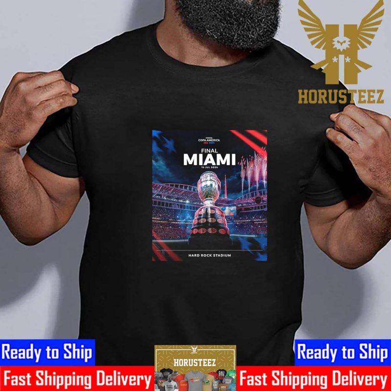 The CONMEBOL Copa America USA 2024 Final At Hard Rock Stadium Miami