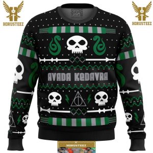 The Dark Sweater Harry Potter Gifts For Family Christmas Holiday Ugly Sweater