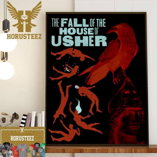 The Fall Of The House Of Usher On Netflix Home Decor Poster Canvas