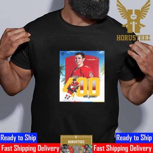 The Florida Panthers Evan Rodrigues 400 NHL Games Unisex T-Shirt