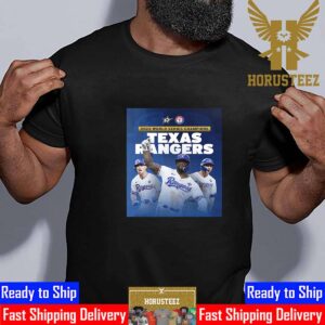 The Incredible Journey For The Texas Rangers Congratulations On Becoming 2023 MLB World Series Champions Unisex T-Shirt